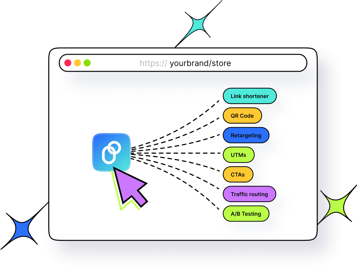 Build landing page with bio link feature