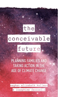 The cover image of the book, The Conceivable Future".
