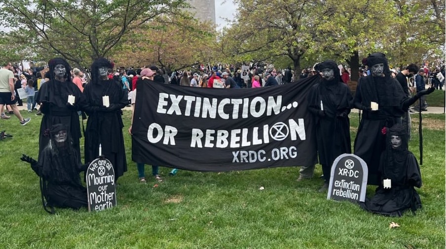 Extinction or rebellion from XRDC.ORG